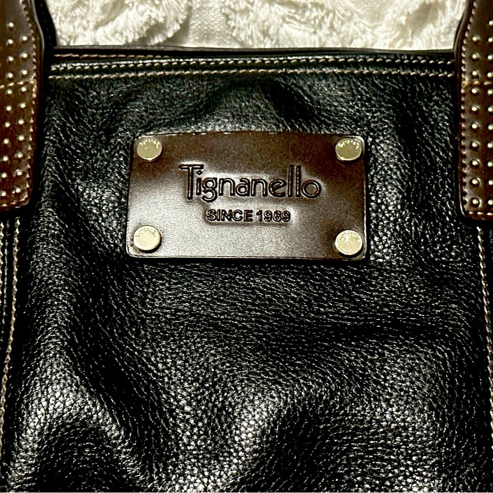 Tignanello Leather Shoulder Bag-Gorgeous!